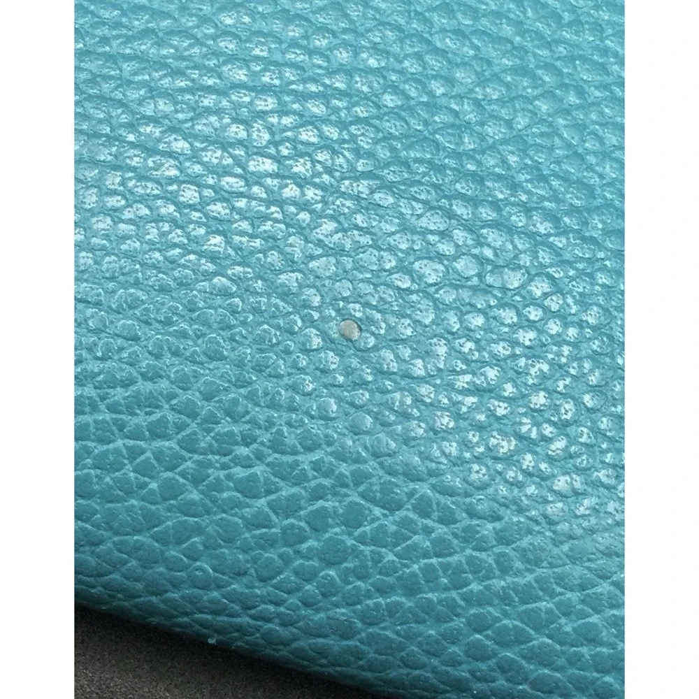 Michael Korsl Double Zip Wristlet blue